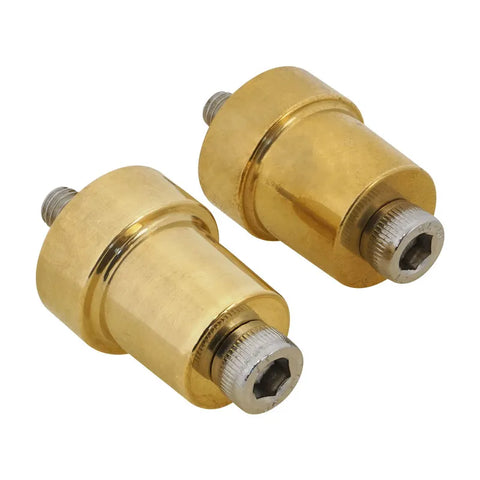 Proflow SAE Battery Terminal Adaptors Brass Posts Positive & Negative Terminal Pair