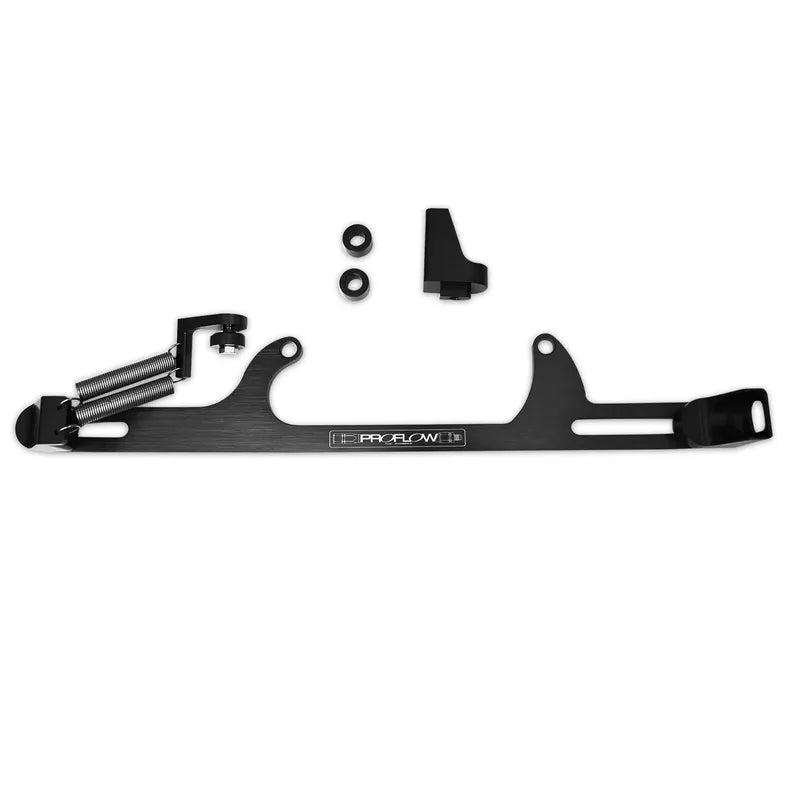 Proflow Throttle Cable Bracket Billet Aluminium Anodised Holley 4500