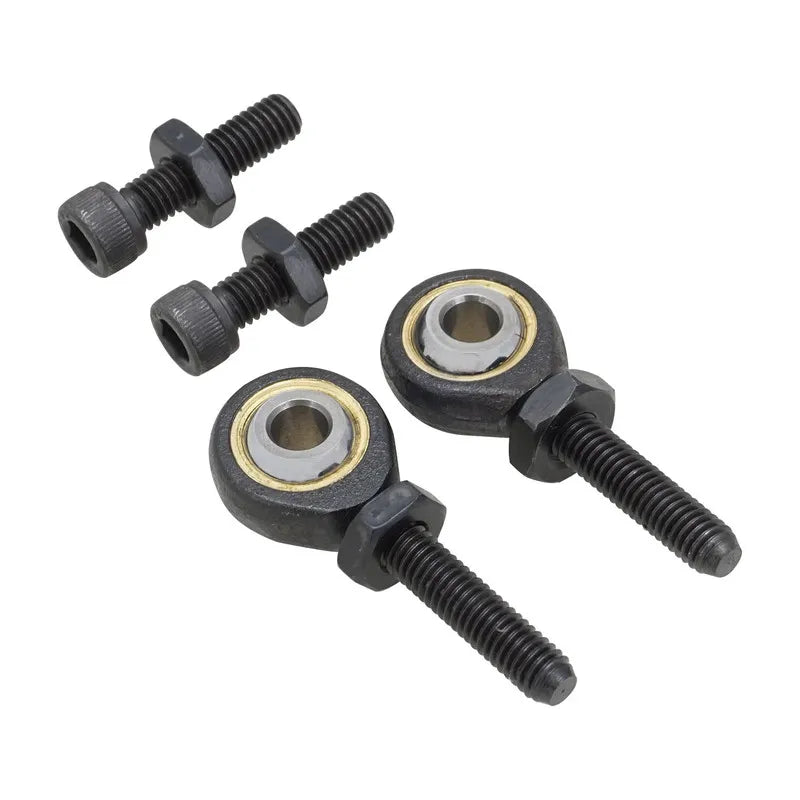 Proflow Adjustable Linkage Replacement Heim Rose Joint LH & RH Threads 3/16 Hole In Rod Ends Through Bolts 2 Piece Kit