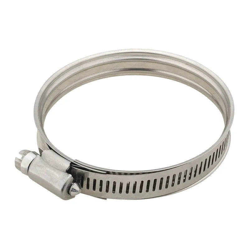 Proflow Dual Bead Hose Clamp 100-120mm 4.00"-4.70'' Range Stainless Steel