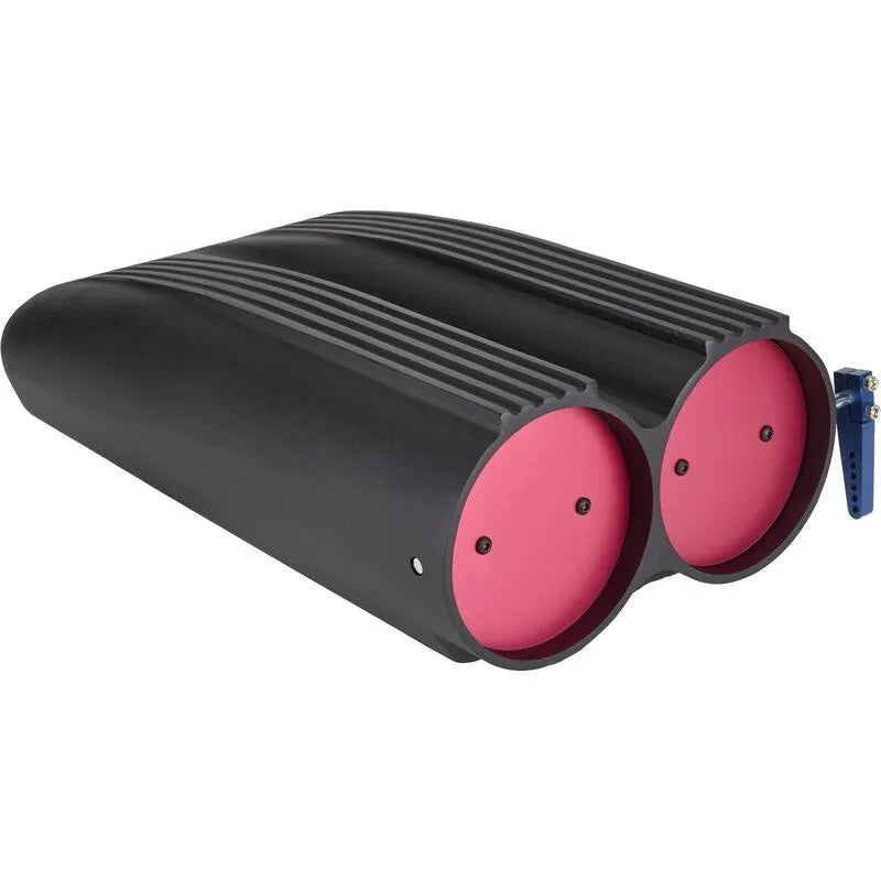 Proflow Carburettor Scoop Aluminium Black Machined Finns Shot Gun Style Single/Dual Carburettor