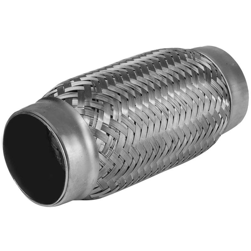 Proflow Exhaust Flex Pipe Flexi Bellow 2 5in Stainless Steel Polished
