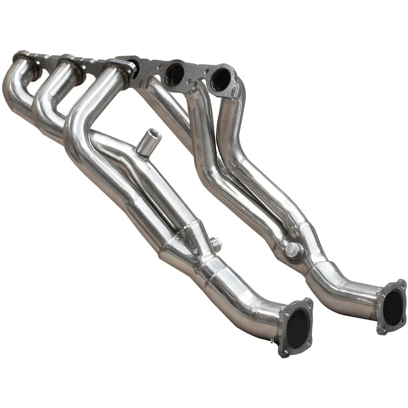 Proflow Exhaust Headers Stainless Steel Extractors V6 3.8lt Commodore VT VX VY 1-3/4in'' Tuned Length Pipes Set