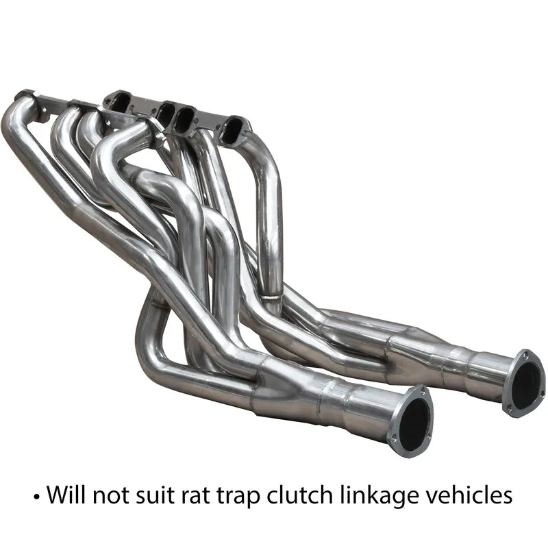 Proflow Exhaust Headers Stainless Steel Extractors 253/308 V8 Holden HQ HJ HX HZ WB Tuned Length 1-3/4'' Primary Set