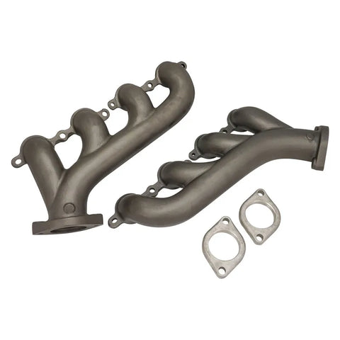 Proflow Exhaust Manifolds For Holden/Chev LS Series Engines High-Silicone Ductile Cast Iron Natural Pair