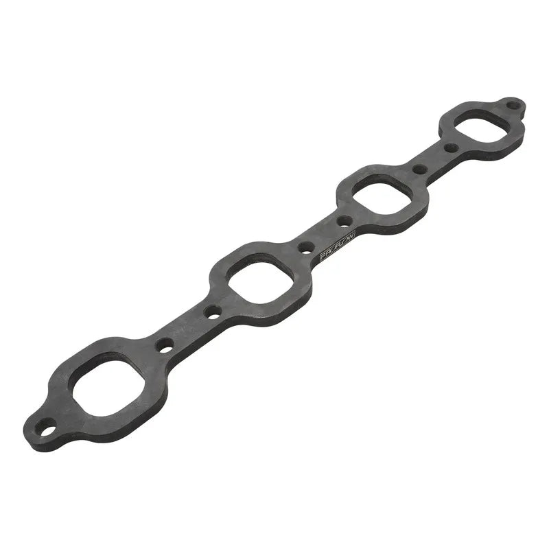 Proflow Header Extractor Flanges For Ford V8 289-302-351W 3'' Bolt Spacing Suit 1-3/4'' Primary 1.590'' x 1.415'' Port Steel 3/8'' Thick