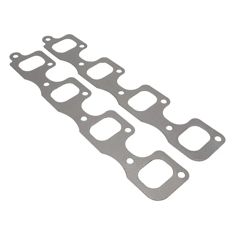 Proflow Header Extractor Gasket For Ford V8 302 - 351C 2V Stainless with Graphite Overlay 1.948" X 1.489" Port Pair