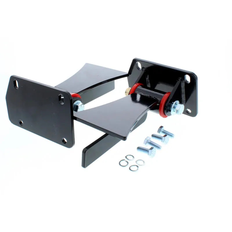 Proflow Power Motor GM LS Engine Swap Universal Bolt-In Steel Polyurethane Black/Red Weldin Pair