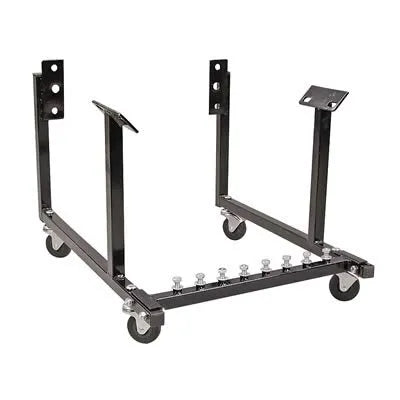 Proflow Engine Dolly Steel Black Powder Coat Wheels Included For Chevrolet Small & Big Block