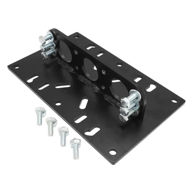 Proflow Pro Engine Lift Plate Universal 2 & 4 Barrel & LS LSX Steel Black .250 Thick Cold Rolled Steel Material