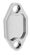 Proflow Fuel Pump Block-Off Plate Aluminium Silver Anodised For Holden 253 308
