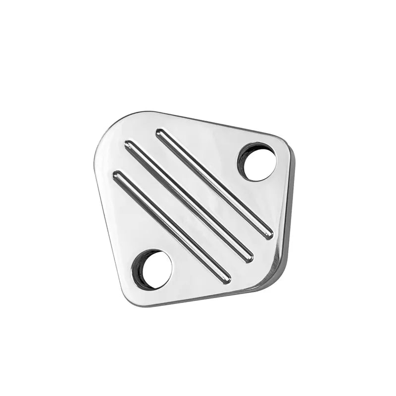 Proflow Fuel Pump Block-Off Plate Aluminium Polished BB Chev For Chrysler For Dodge For Plymouth For Ford