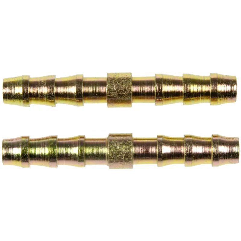 Proflow Coupler Fitting 5/16 Hose Barb to 5/16 Hose Barb Straight for Nylon Tubing - Pair