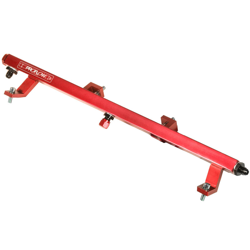 Proflow Fuel Rail Kit Ba 6 Red PFEFRKFD6R