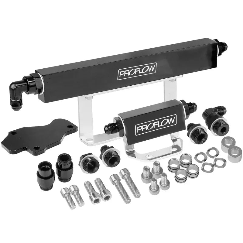 Proflow Fuel Rails Kit Billet Aluminium For Mazda Rotary Series 6
