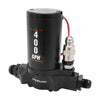 Proflow Fuel Pump Electric 400 GPH 12-20 PSI E85 AN12 ORB Inlet/Outlet External Bypass Black