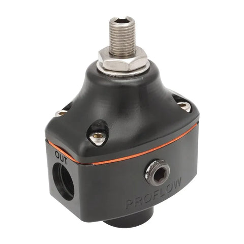 Proflow Fuel Pressure Regulator Carburettor Series II 3-10 PSI 2-Port -06AN Billet Aluminium Universal