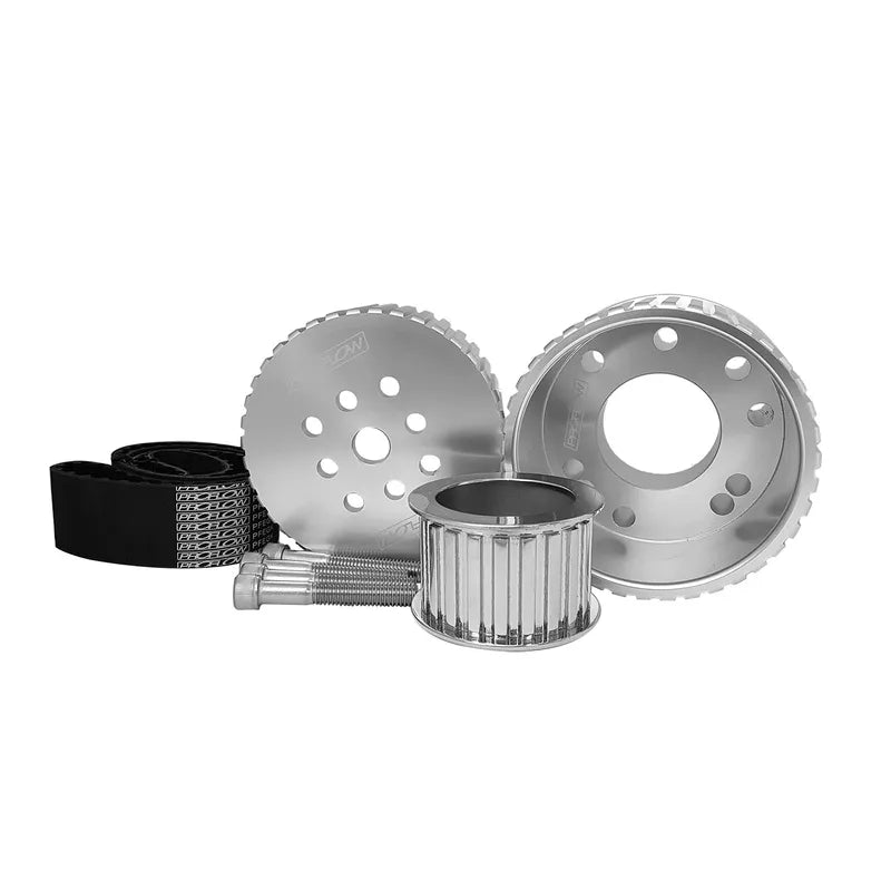 Proflow Gilmer Belt Drive Kit For Holden V8 Commodore 253-308 Red Water Pump Billet Aluminium Anodised