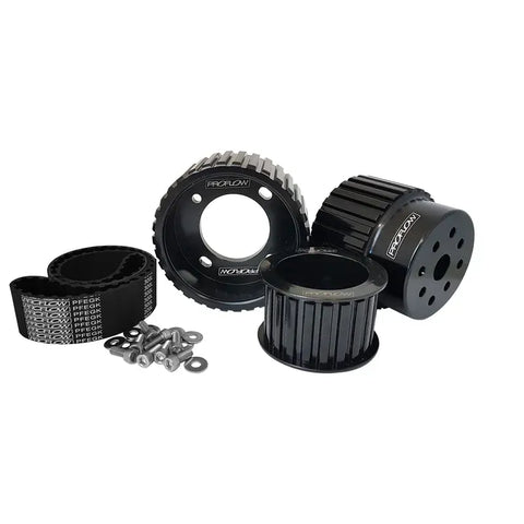 Proflow Gilmer Belt Drive Kit For Mazda Rotary 13A 13B 12A Billet Aluminium Anodised