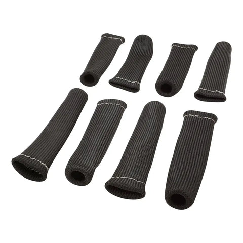Proflow Spark Plug Boot Heat Shields 640 C Black 1-1/4in i.d 8in Length Set of 8