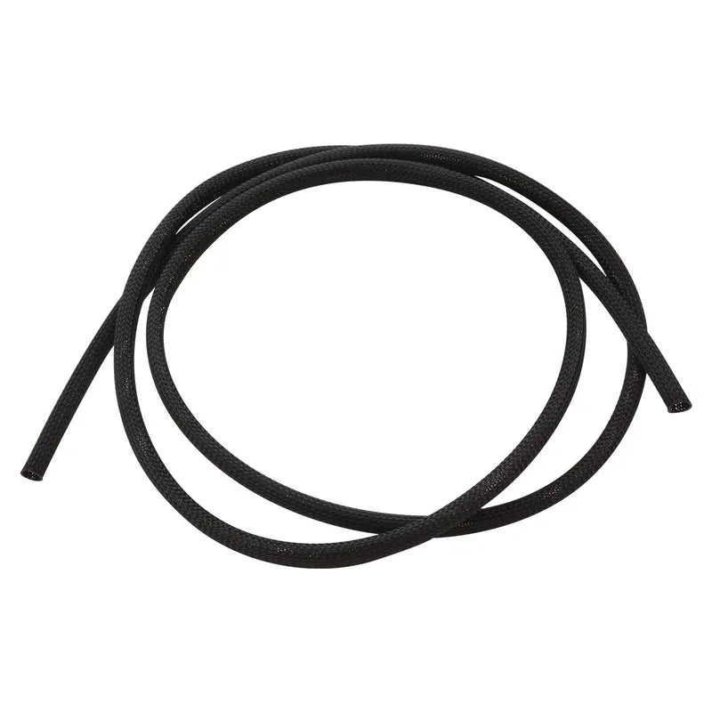 Proflow PET Flexible Sleeve Flame-Retardant Woven Black 6 ft x 10mm ID