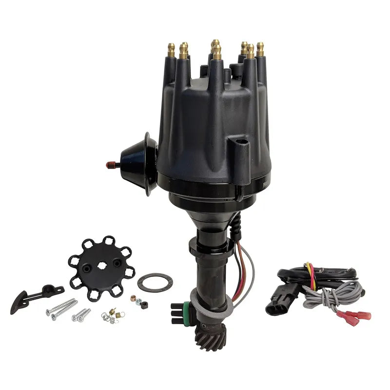 Proflow Distributor Billet Ready-to-Run Black Vacuum Advance For Holden Commodore 253 308 V8