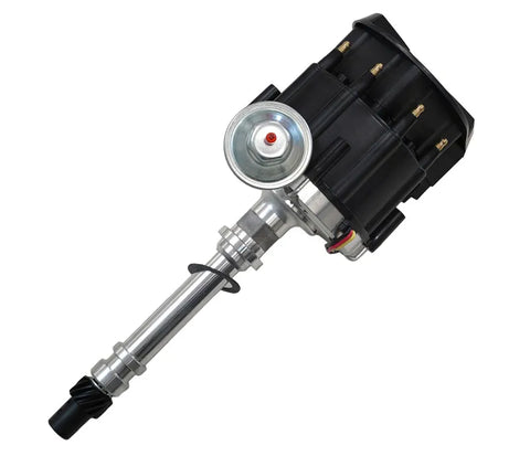 Proflow Distributor HEI Street Series Vacuum Advance Black Cap SB & BB For Chevrolet with Coil 50 000 V