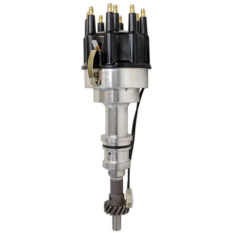 Proflow Distributor HEI Street Series Magnetic Pickup Bosch Style Black Cap SB For Ford 302 351 Cleveland