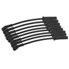 Proflow Spark Plug Pro Lead Wires, 8.8mm Spiral Core, Black, Black Boots, LS For Holden Commodore, Chev