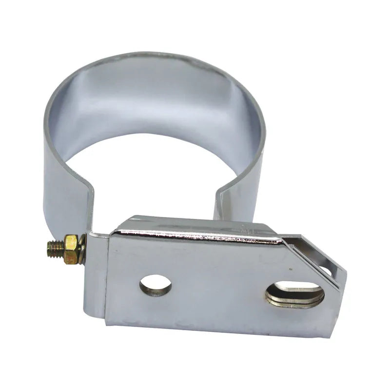 Proflow Ignition Coil Bracket Universal Steel Chrome Ford Canister Style