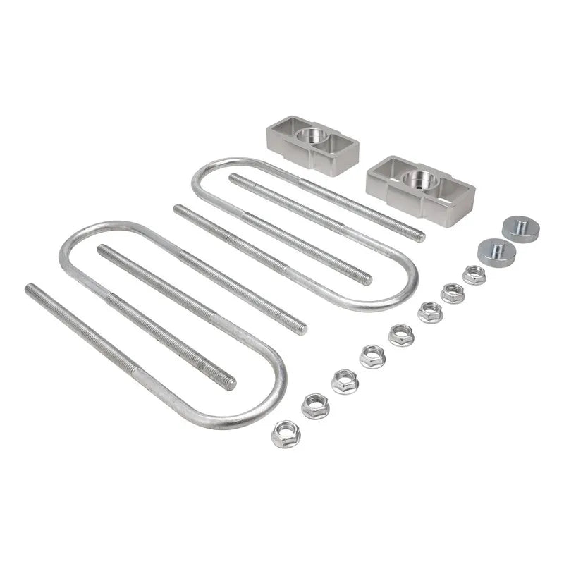 Proflow Lowering Blocks 1'' Aluminium Universal & Holden Leaf Spring Kit