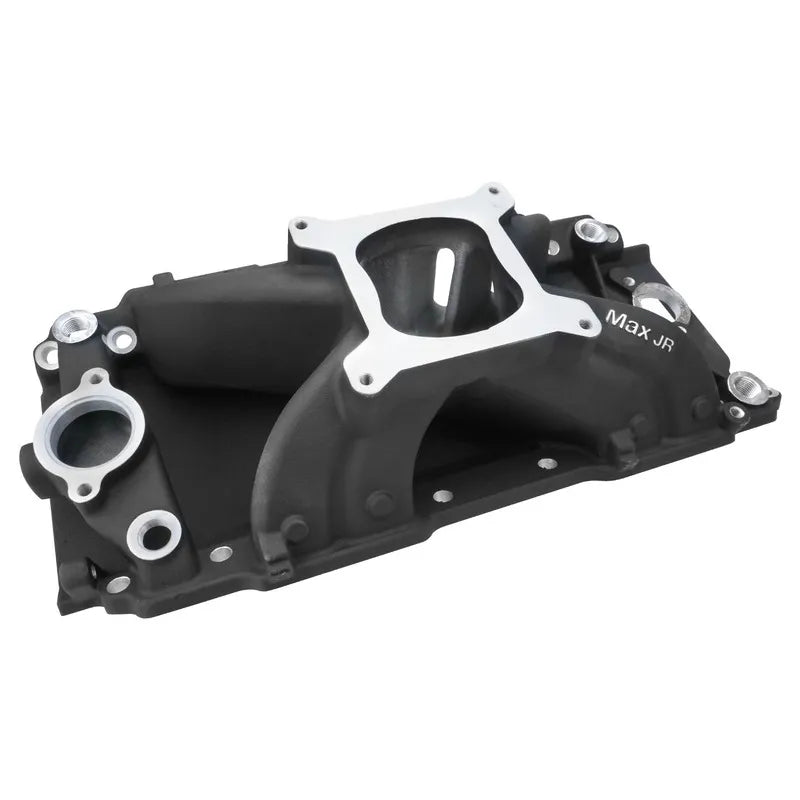 Proflow Intake Manifold Max Jr. Single Plane Aluminium Black Oval Port For Chevrolet Big Block