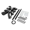Proflow Intake Manifold RPM AirMax-EFI Aluminium Black Chev Holden Commodore LS1/LS2 Heads Single Plane With Fuel Rails Kit