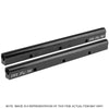 Proflow SuperMax Fuel Rail Kit Black Aluminium SB For Chevrolet Fabricated Intake Manifold # 64245