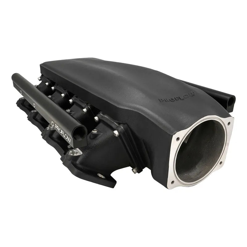 Proflow Intake Manifold Kit SuperMax Plus Cast Aluminium EFI For Holden Commodore LS1/LS2 102mm Bore Black