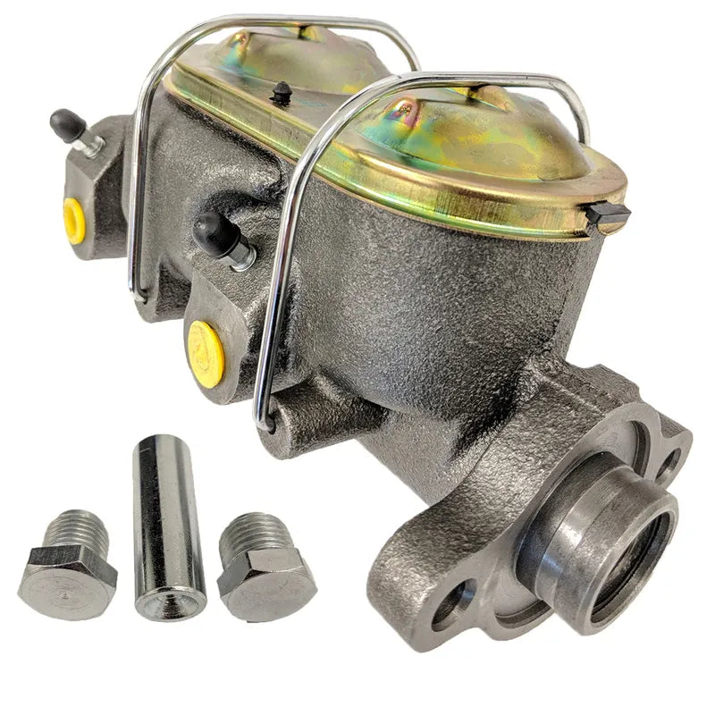 Proflow Master Cylinder GM Universal Cast Iron Natural Dual Bowl Left Port