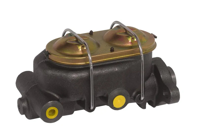 Proflow Master Cylinder GM Universal Cast Iron Black 1.00in Bore Dual Bowl Left Port