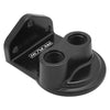 Proflow Remote Oil Filter Head Billet 3/4''-16 Thread -08AN ORB Black Anodised