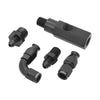 Proflow External Oil Feed Line Kit Suit 302-351 Cleveland Black Stainless Braided Hose Kit