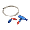 Proflow External Oil Feed Line Kit Suit 302-351 Cleveland Stainless Braided Hose Kit