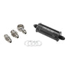 Proflow Turbo Oil Feed Line Kit Stainless Braided Hose 30 Micron Filter For Ford Falcon Barra FG/FGX XR6 Turbo