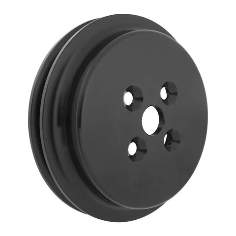 Proflow Billet Pulley V-Belt Water Pump For SB Ford 289/302/351 Short Suits FMS-M-8501-E351S Pump 1-Groove Black An...