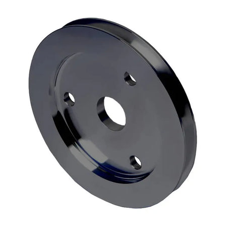 Proflow Pulley V-Belt Crankshaft BB Chev Short Water Pump Groove Black Aluminium