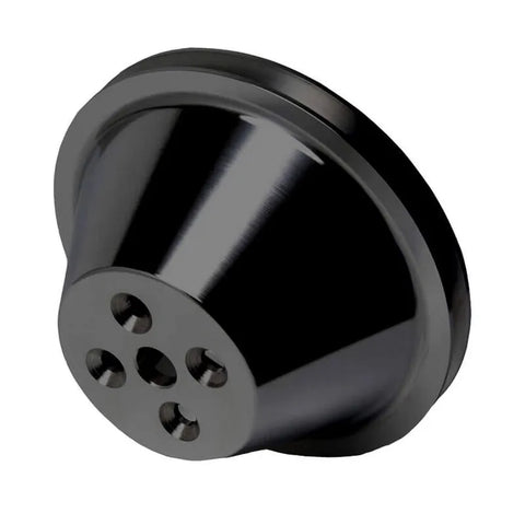 Proflow Pulley V-Belt Water Pump BB Chev Short Water Pump Groove Black Aluminium