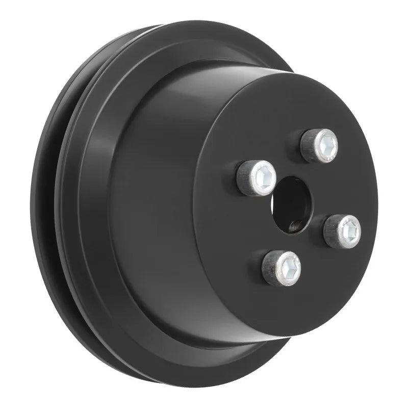Proflow Billet Aluminium Water Pump Single V Groove BB Ford 429-460 Black
