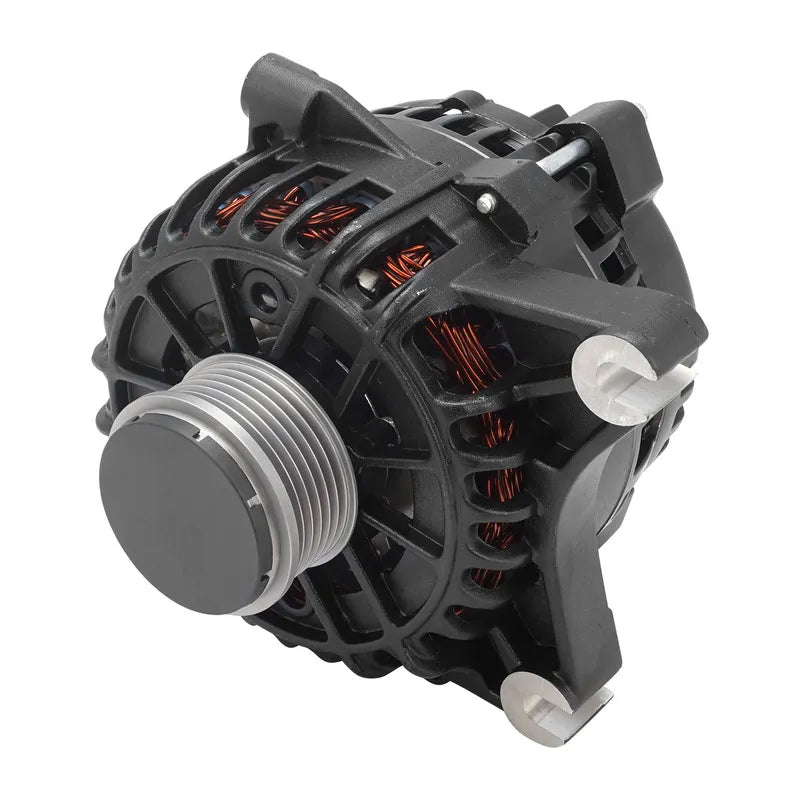 Proflow Power Spark Alternator For Ford Falcon BA/BF/FG XR8 5.4L V8 135 Amp 6-Groove Pulley Black Wrinkle