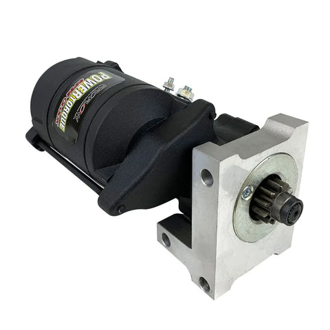 Proflow Starter Motor Power Torque Mini Black Wrinkle For Chevrolet V8 1.4Kw Staggered Mount 168 Tooth Flywheel
