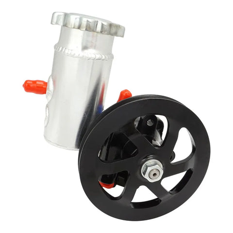 Proflow Power Steering Pump Cast Iron Power Steering Pump With Mounted Aluminium Tank 6" Aluminium V-Belt Pulley