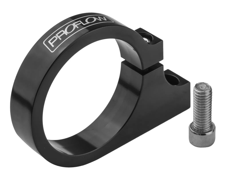 Proflow Overflow Tank Bracket Aluminium Fits 60mm. Diameter Tanks Black