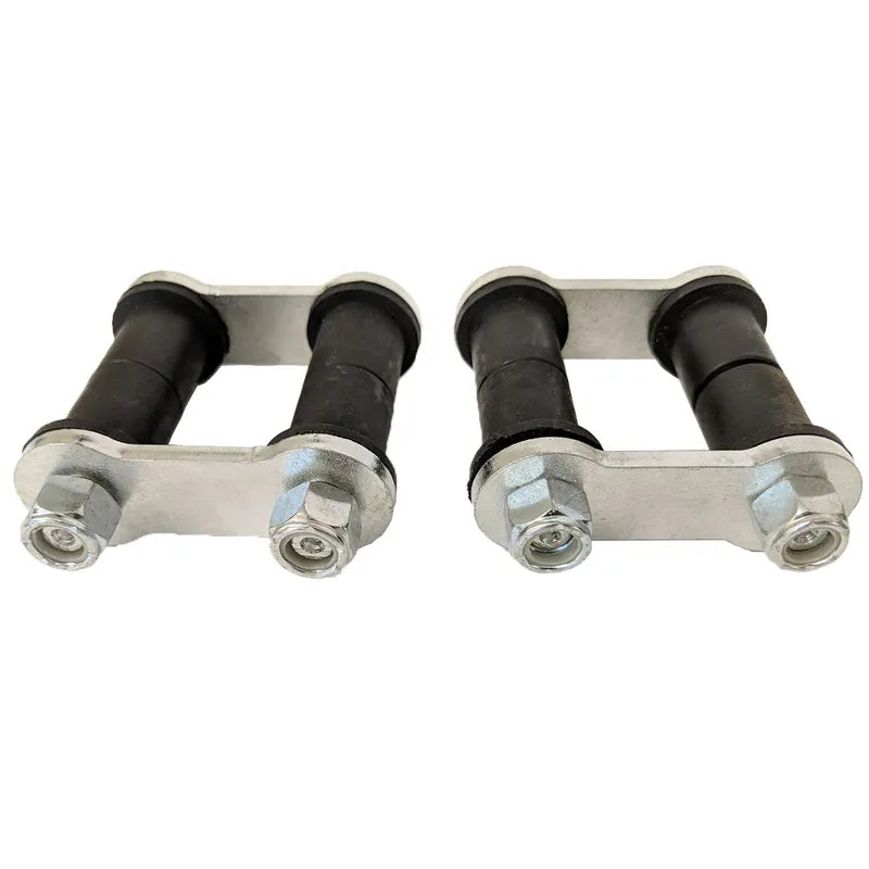 Proflow Leaf Spring Shackle Kit Rubber Bushings 57mm Zinc